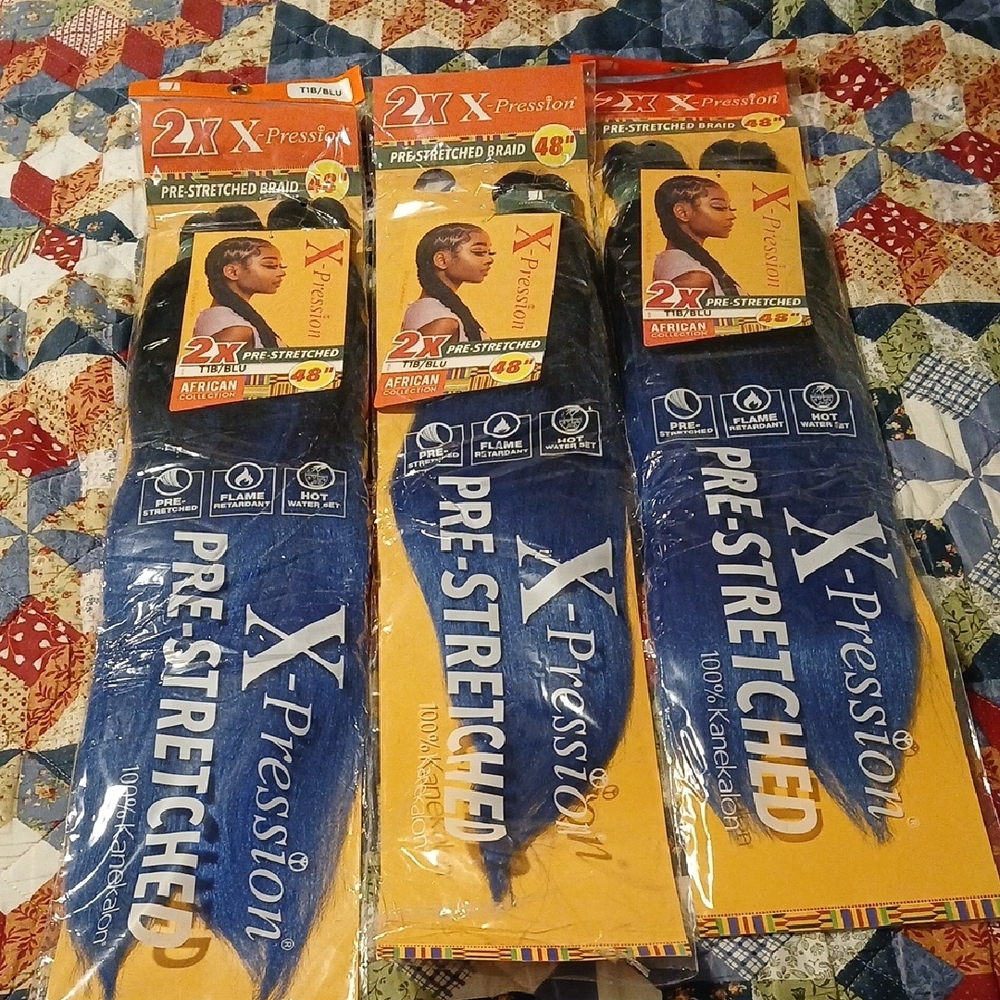 Pre-Stretched 2X Braid - Deep Blue (3 Pack)